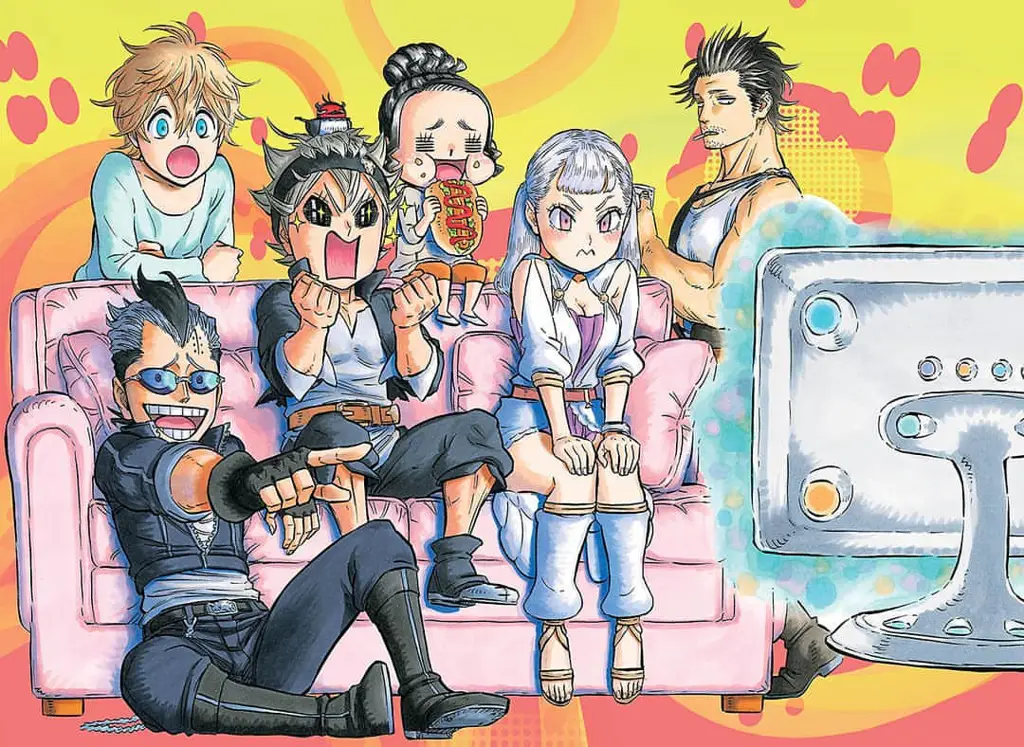 Tim Black Bulls yang Solid Gambar regu Black Bulls dalam anime Black Clover