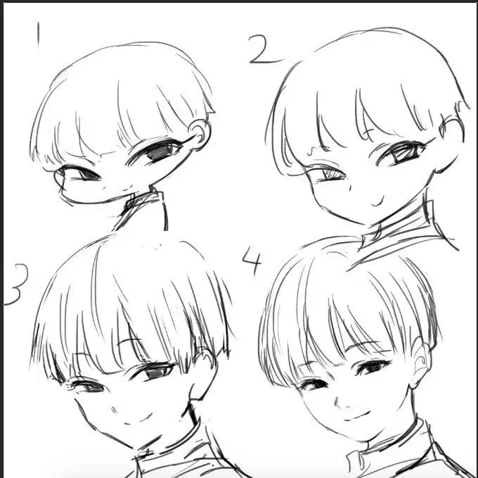 Belajar Anatomi Anime Tutorial anatomi karakter anime
