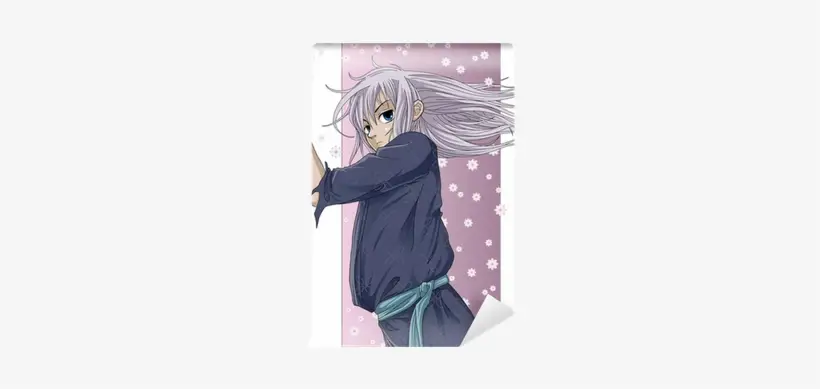 Karakter Anime dengan Pose Dinamis Gambar karakter anime keren dengan pose yang dinamis