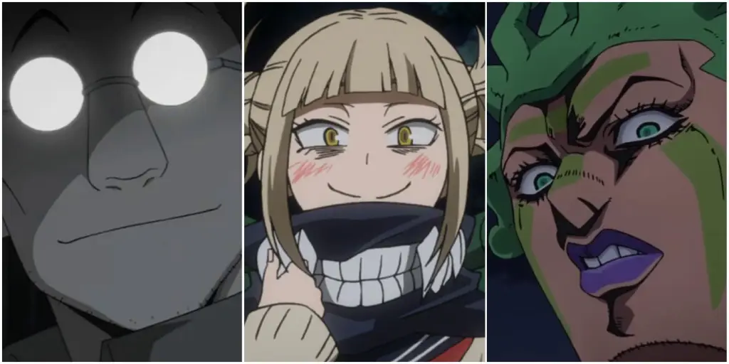 Para penjahat anime yang menyeramkan Gambar penjahat anime horor