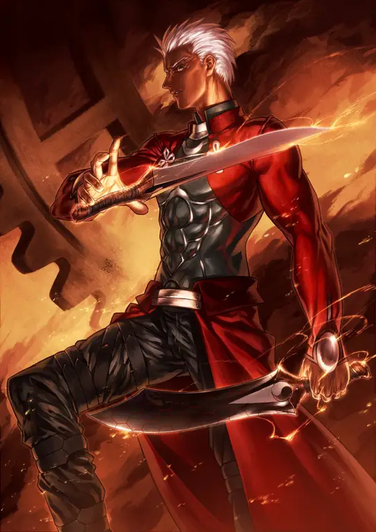 Para Karakter dalam Perang Cawan Suci Gambar berbagai karakter Fate Stay Night