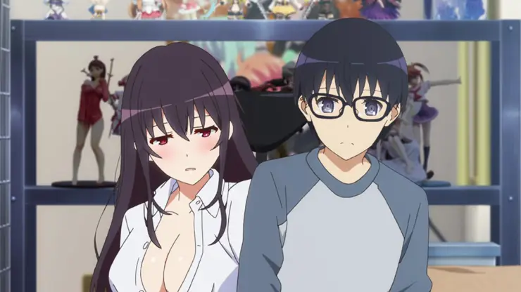 Ilustrasi anime fantasi dengan sentuhan ecchi Gambar anime ecchi bertema fantasi