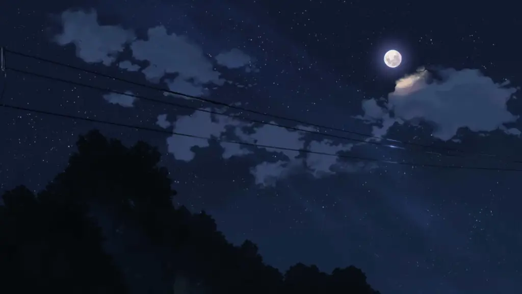Gambar latar anime yang indah Latar belakang anime estetis