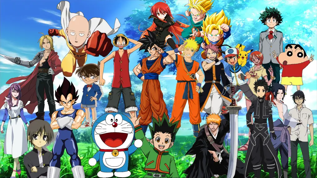 Nikmati Anime Favoritmu Seseorang sedang menonton anime di laptop