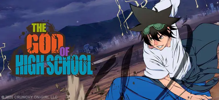 Logo God of High School Logo resmi anime God of High School