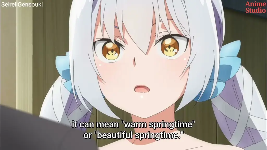 Adegan Menarik dari Anime Screenshot adegan dari anime Seirei Gensouki