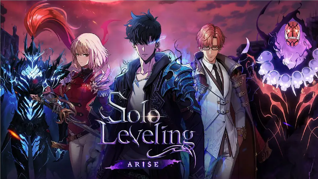 Potret para karakter utama Solo Leveling Para karakter utama di anime Solo Leveling