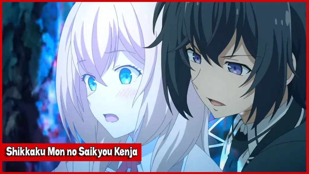 Poster resmi anime Shikkaku Mon no Saikyou Kenja Poster anime Shikkaku Mon no Saikyou Kenja