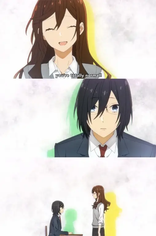 Potongan Scene Menarik dari Anime Horimiya Adegan-adegan menarik dari anime Horimiya