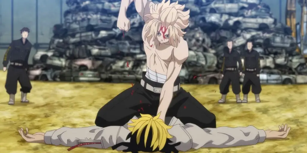 Adegan Aksi Tokyo Revengers Gambar adegan menegangkan dari anime Tokyo Revengers